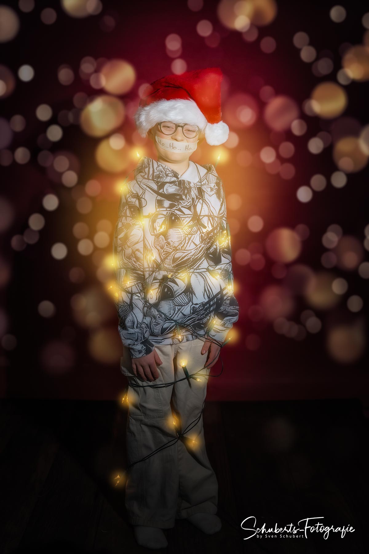 Weihnachtsshooting Kids und Paare mit wechselnden Fotosets für eine Vielzahl von Fotomotiven