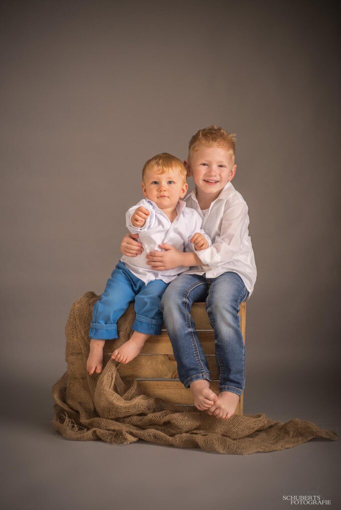 Kinder Fotoshooting im Fotostudio - Geschenkpoet