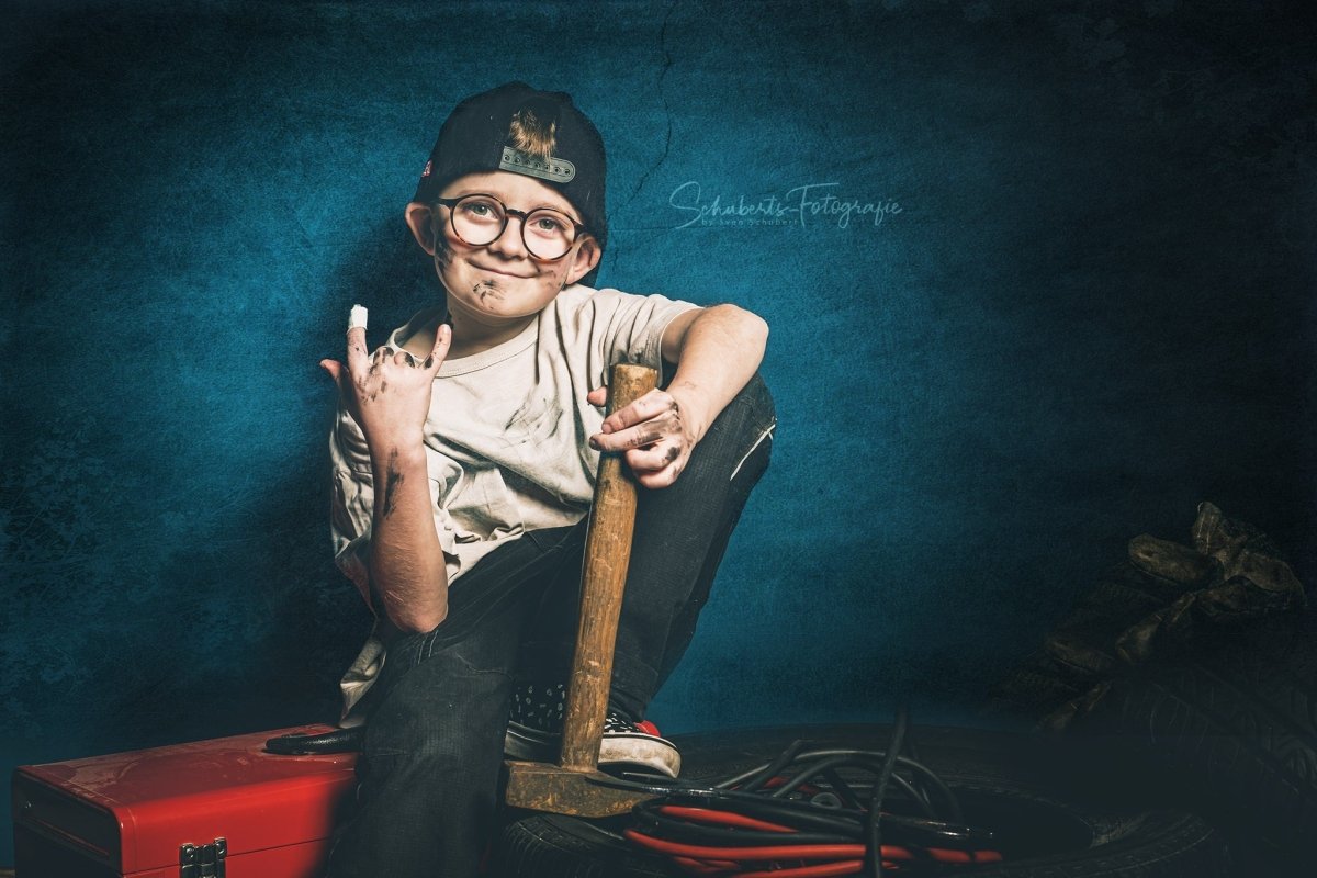 Kinder Fotoshooting im Fotostudio - Geschenkpoet